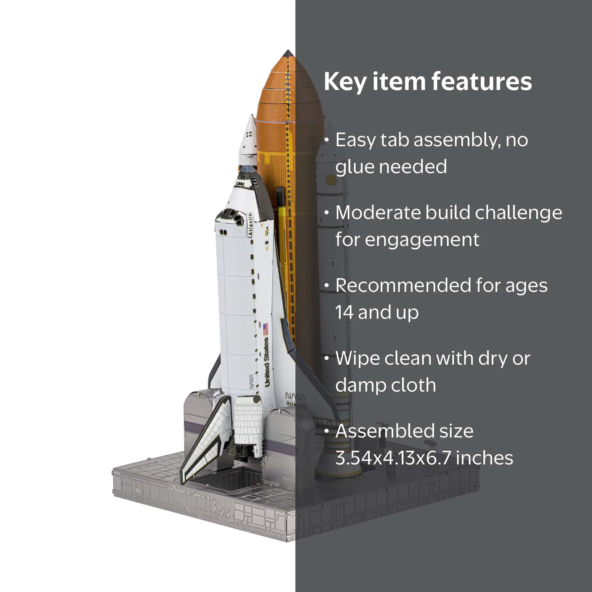 Fascinations Metal Earth Premium Series ICONX 3D Metal Model Kit