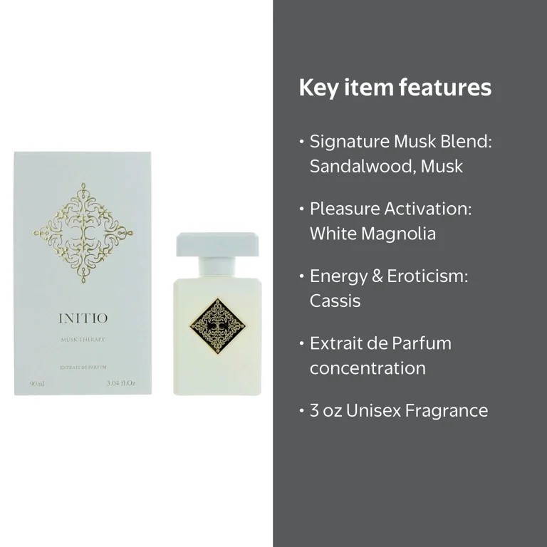 Initio, Musk Therapy Extrait de Parfum Spray, 3 oz, Unisex