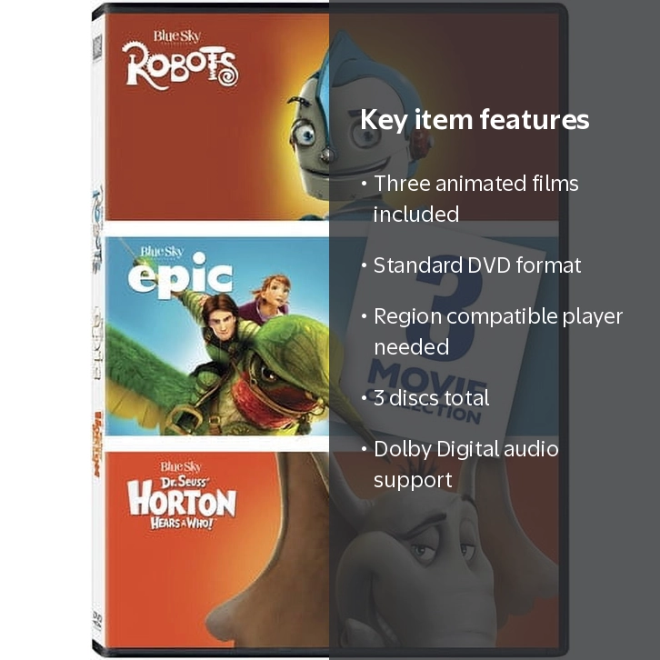 Robots / Epic / Horton Hears a Who [DIGITAL VIDEO DISC] Ac-3/Dolby
