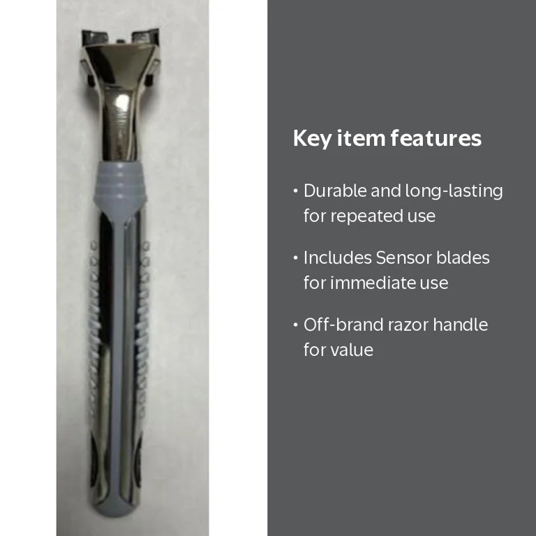 Off Brand Durable Sensor Excel Razor Handle with Gillette Sensor