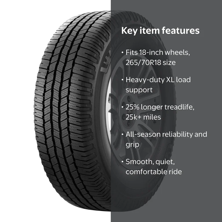 Michelin Defender LTX MS2 265/70R18 116T XL Tire All-Season