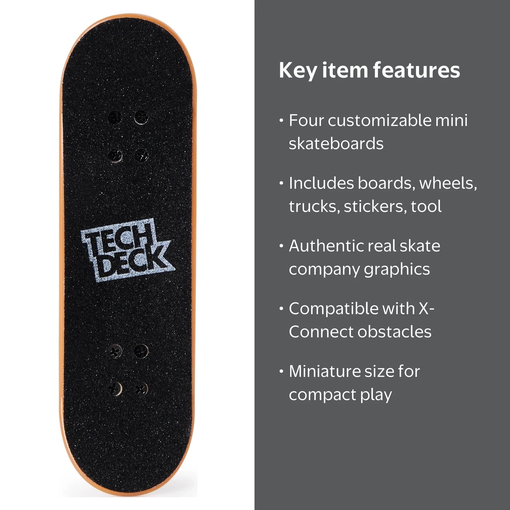 Tech Deck, Ultra DLX Fingerboard 4-Pack, Maxallure Skateboards