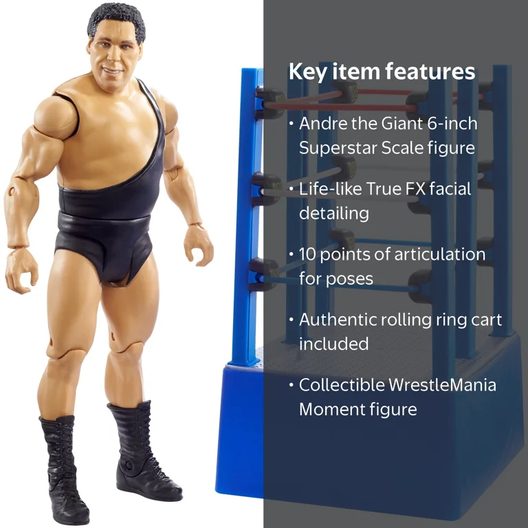 WWE, Wrestlemania Moments, Andre The Giant, 6-Inch Action Figure