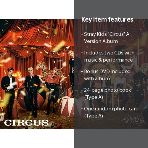 Sony Japan, Music Album, Circus (A Version) 2 CD's, with Bonus DVD