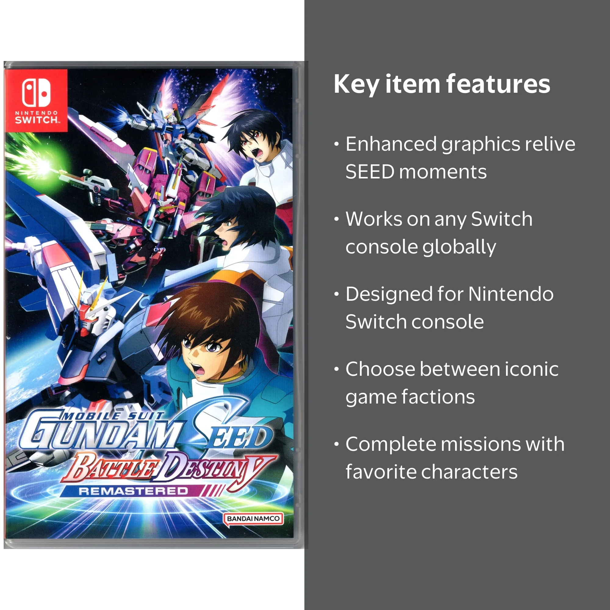 Mobile Suit Gundam Seed Battle Destiny Remastered (JPIM) (Multi