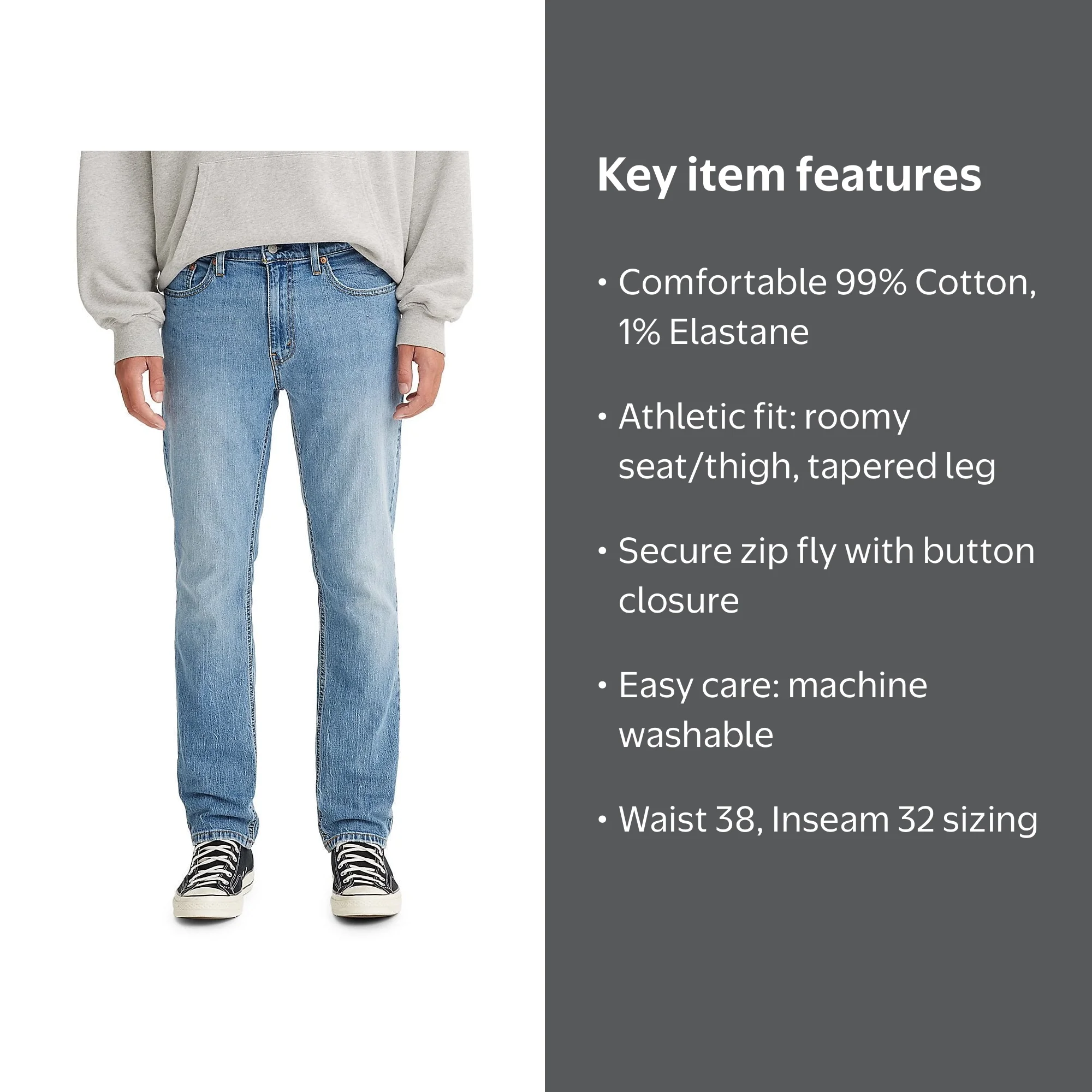 Men's Levi's® 541™ Athletic Taper Stretch Jeans Color: Funkify