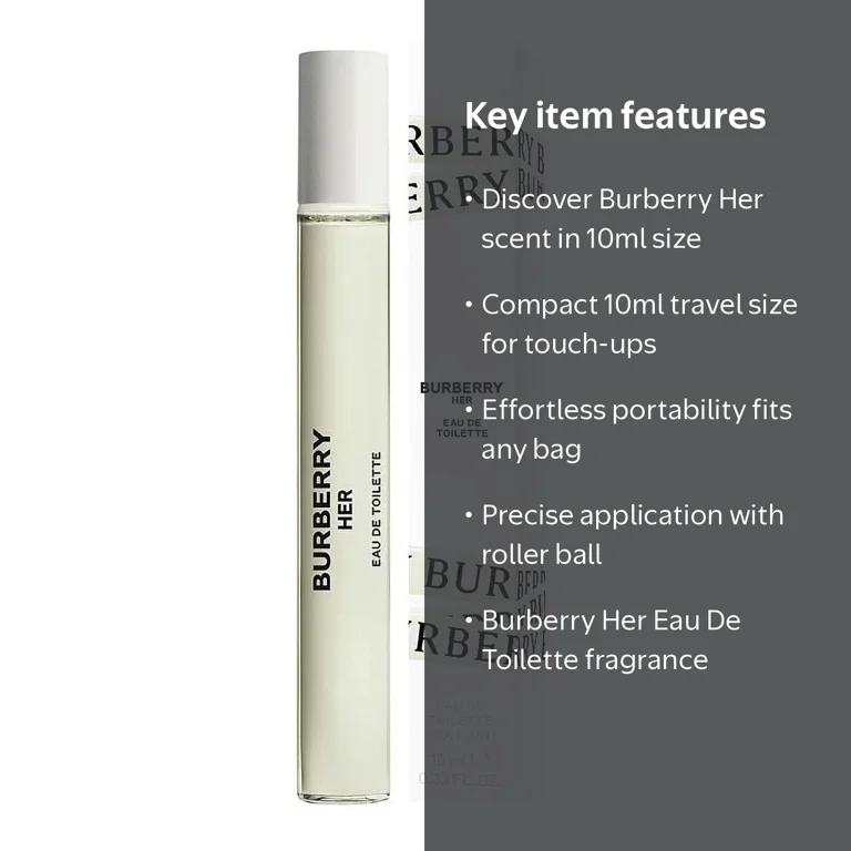 Burberry Her Blossom EDT Roller Ball Perfume 10ml / 0.33oz for