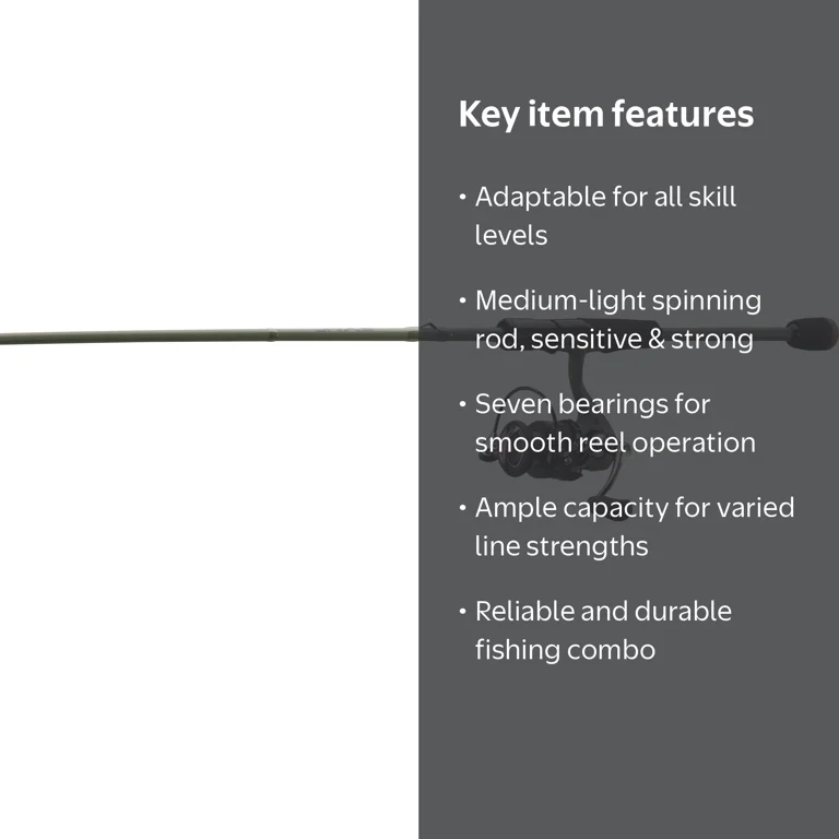 13 Fishing SYNC Spin Combo 610ML 2500 Reel with Spinning Rod