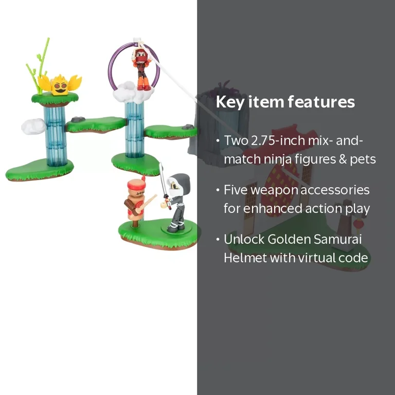DevSeries Ninja Legends Valley Action Figure Playset - Walmart.com