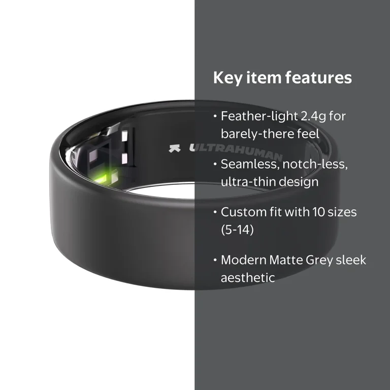 Ultrahuman Ring AIR Size 7- World's Lightest Sleep-Tracking