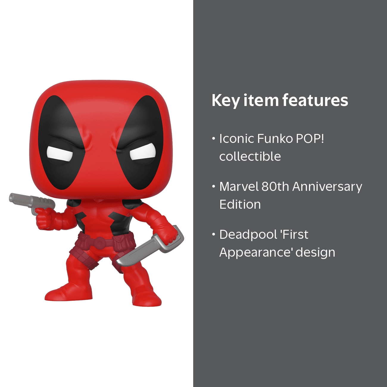 Funko, POP! Marvel: 80th - First Appearance, Deadpool - Walmart.com
