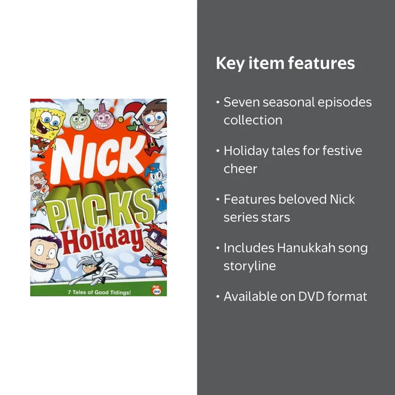 Nick Picks: Holiday DVD, Nickelodeon, Kids & Family - Walmart.com