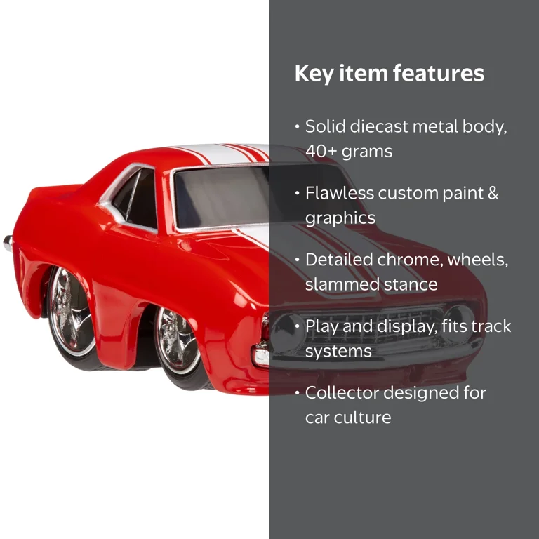 CarTuned Series 1 - 1969 Chevy Camaro (Custom), Metal Body