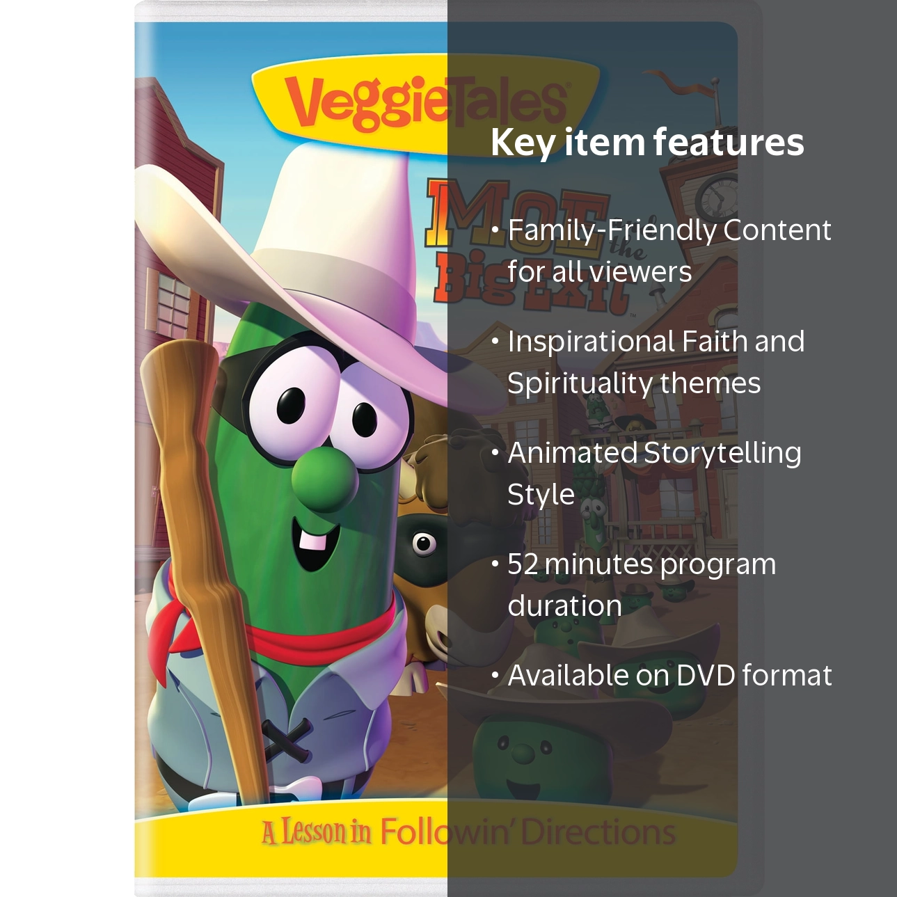 VeggieTales: Moe and the Big Exit [DVD] - Walmart.com