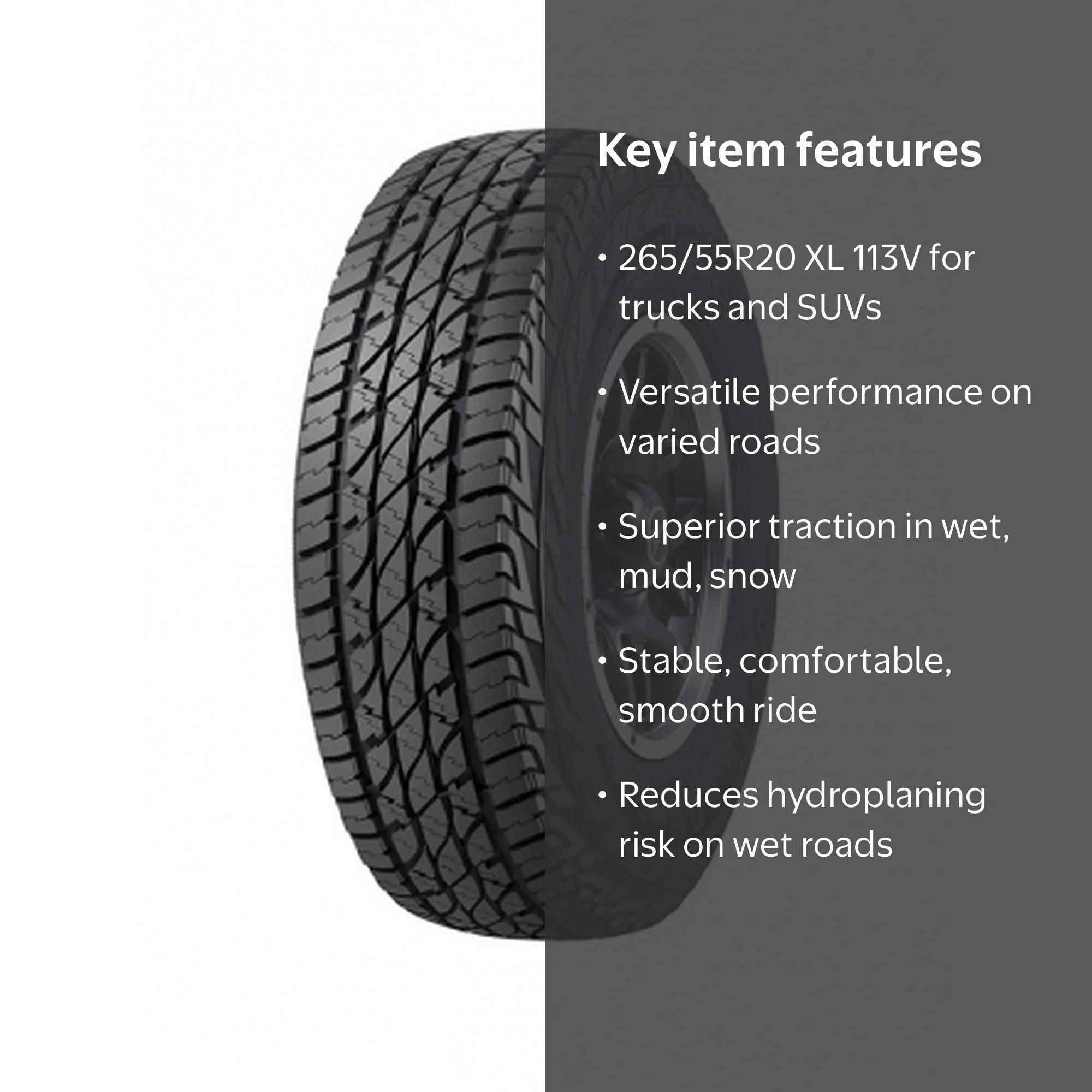 Accelera Omikron A/T All Terrain 265/55R20 113V XL Light Truck