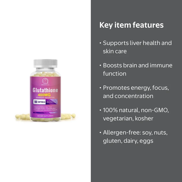 glutathione supplement cvs Nutrivein Liposomal Setria 700mg, 60 Capsules, Antioxidant, Detoxifier, Immune Support Codeage Liposomal Glutathione offers 1 Glutathione Capsule 60 Pcs, Protect