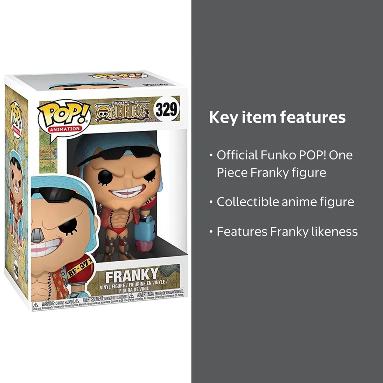 Funko, POP! Animation: One Piece - Franky Collectible - Walmart.com
