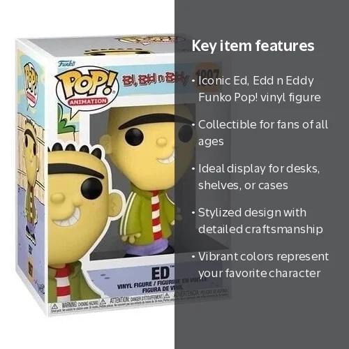 Ed Funko Pop! Animation Ed, Edd n Eddy - Collectible Vinyl Figure