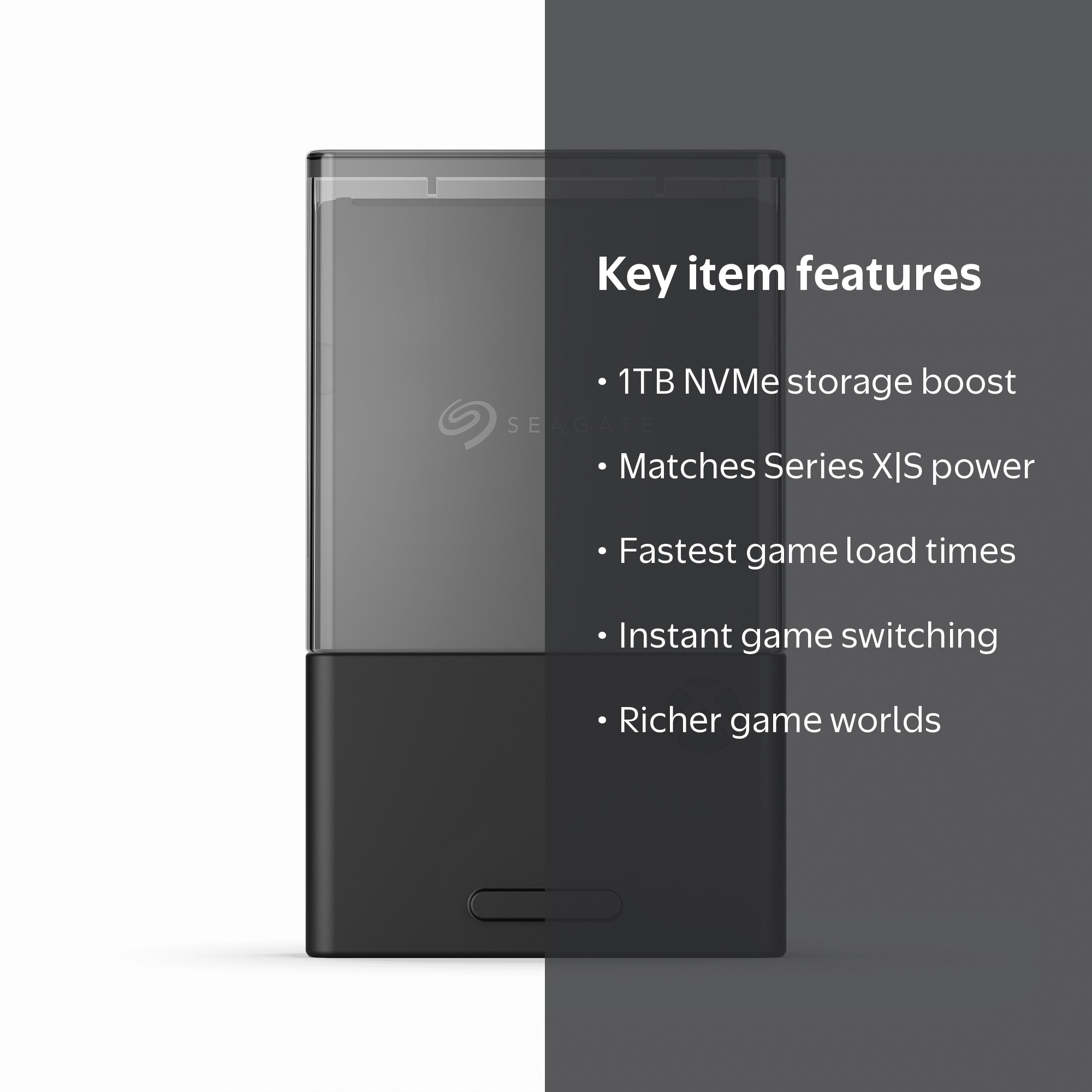 メモリー Seagate Storage Expansion Card 1TB Seagate, Storage Expansion Card, 1TB, for Xbox Series X|S
