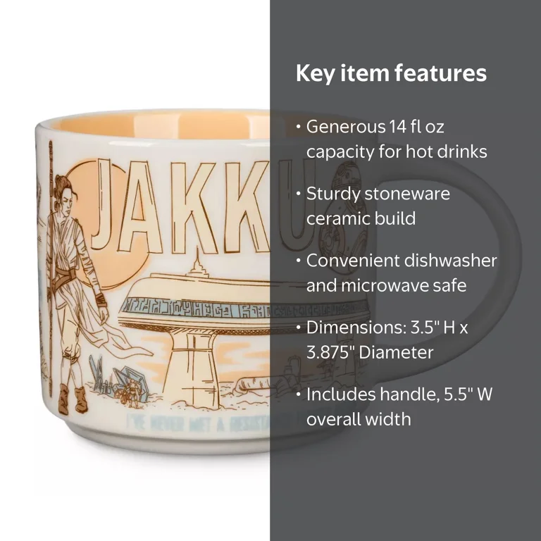 Disney Starbucks Star Wars Jakku Series Coffee Mug 2023, New with