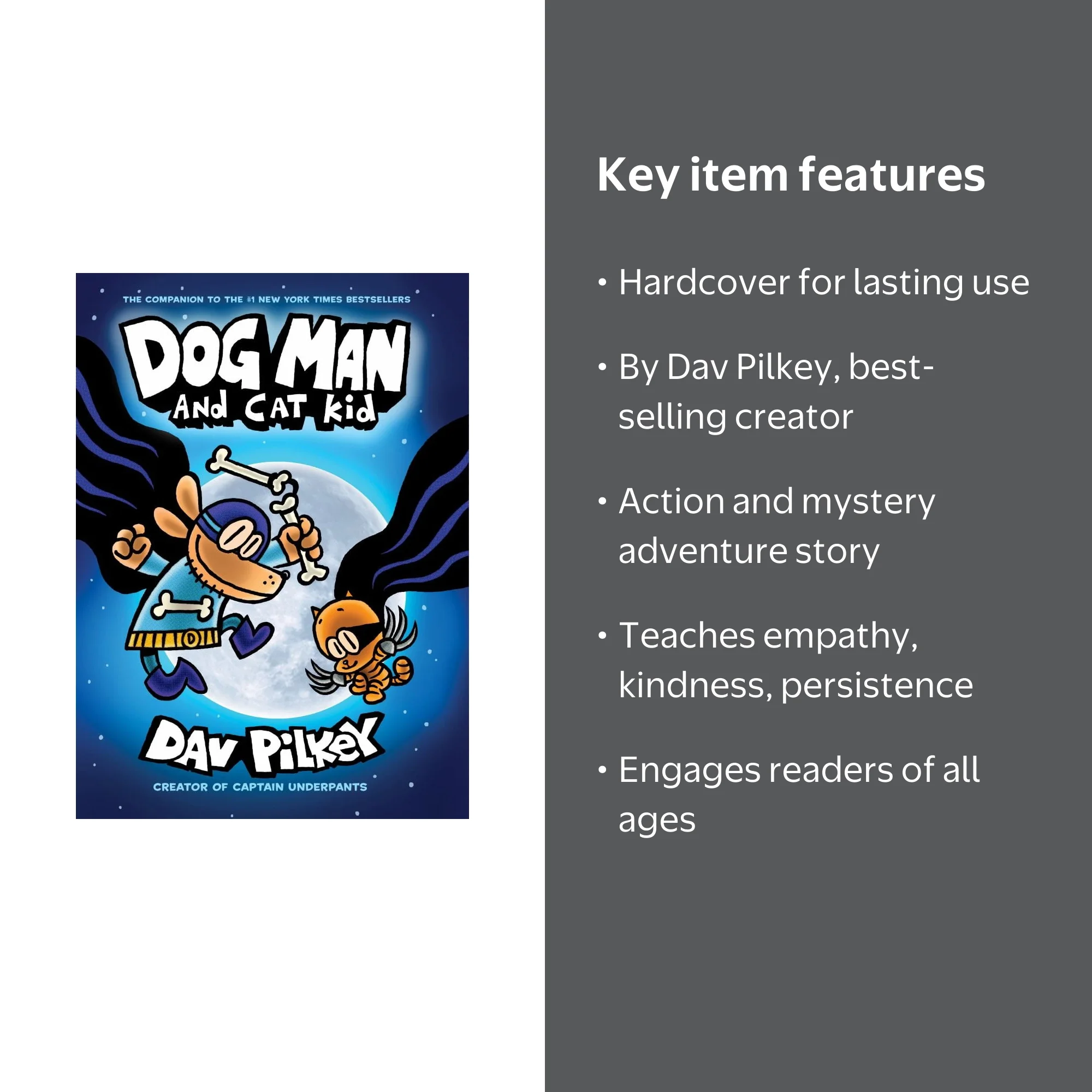 Pre-Owned Dog Man and Cat Kid (Hardcover) - Walmart.com