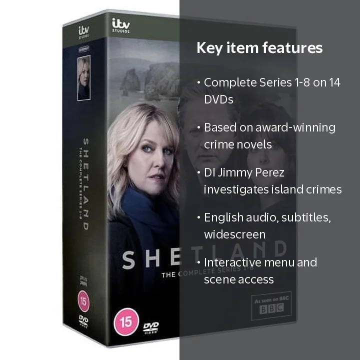 Shetland Complete Series 1-8, 14-DVD Set, NON-USA FORMAT - Walmart.com