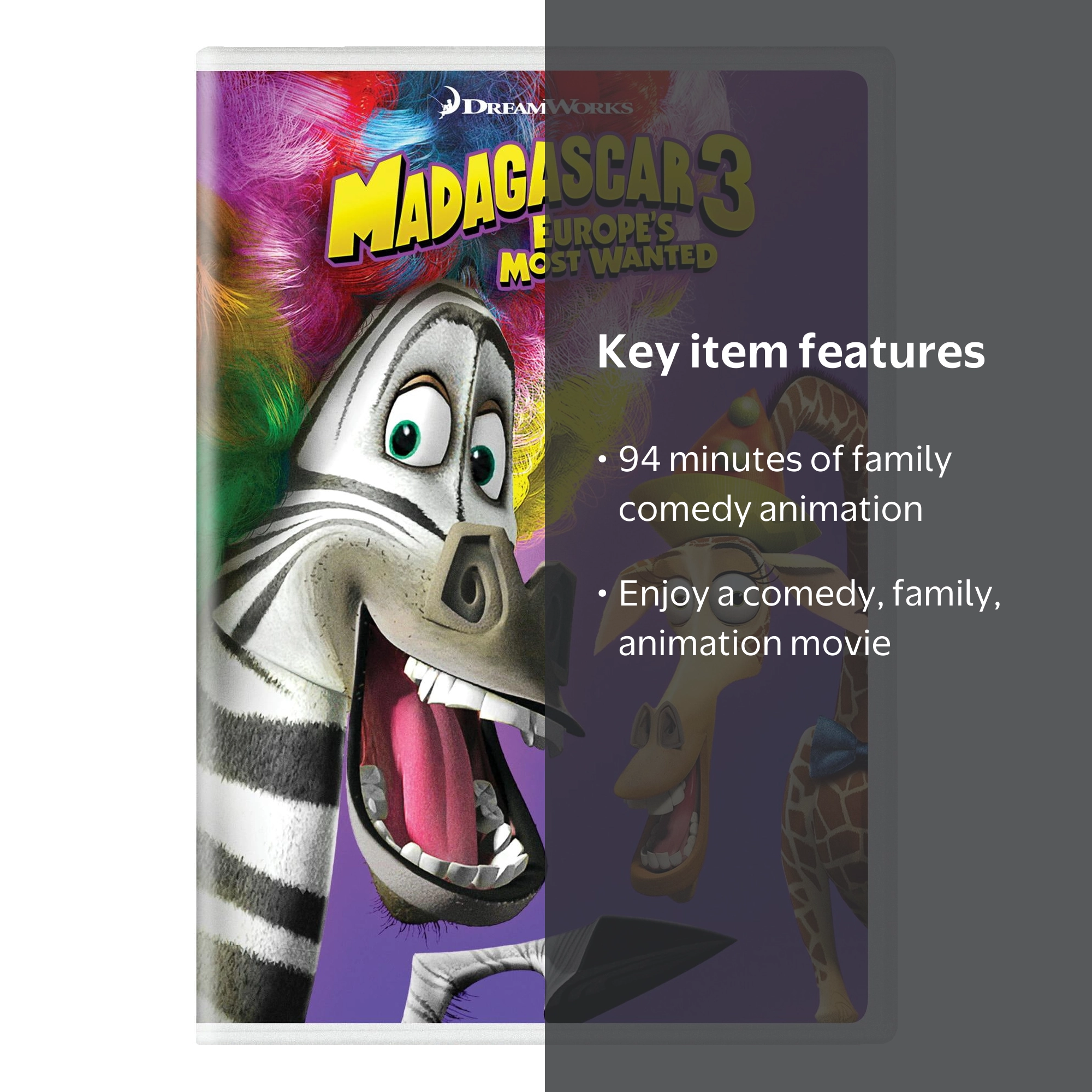 Madagascar 3 - Europe's Most Wanted (DVD New Box Art) [DVD