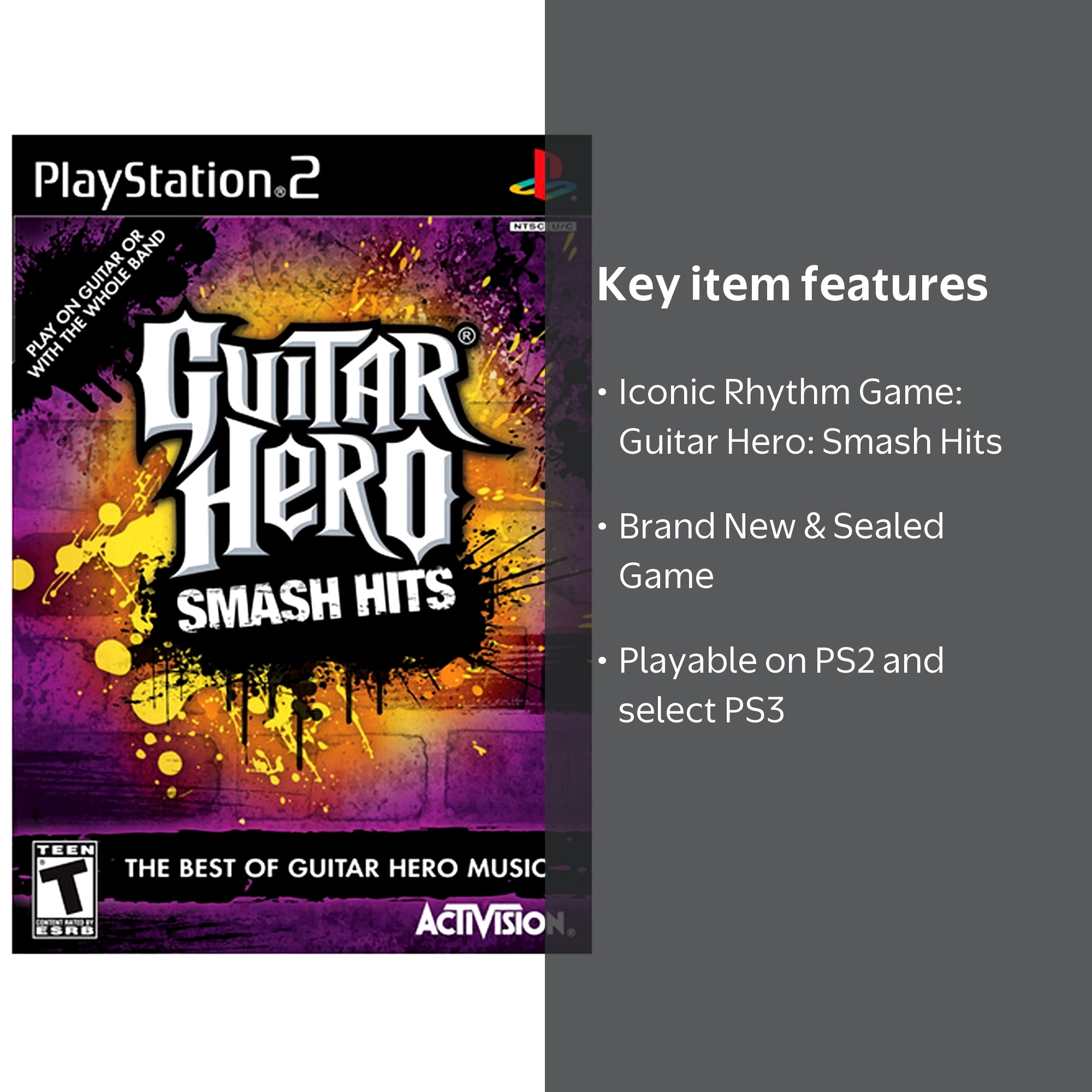 Guitar Hero: Smash Hits (Playstation 2) - Walmart.com