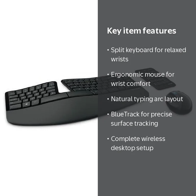 Microsoft Sculpt Ergonomic Natural Wireless Combo with USB Microsoft Sculpt Ergonomic Natural Wireless Combo with USB