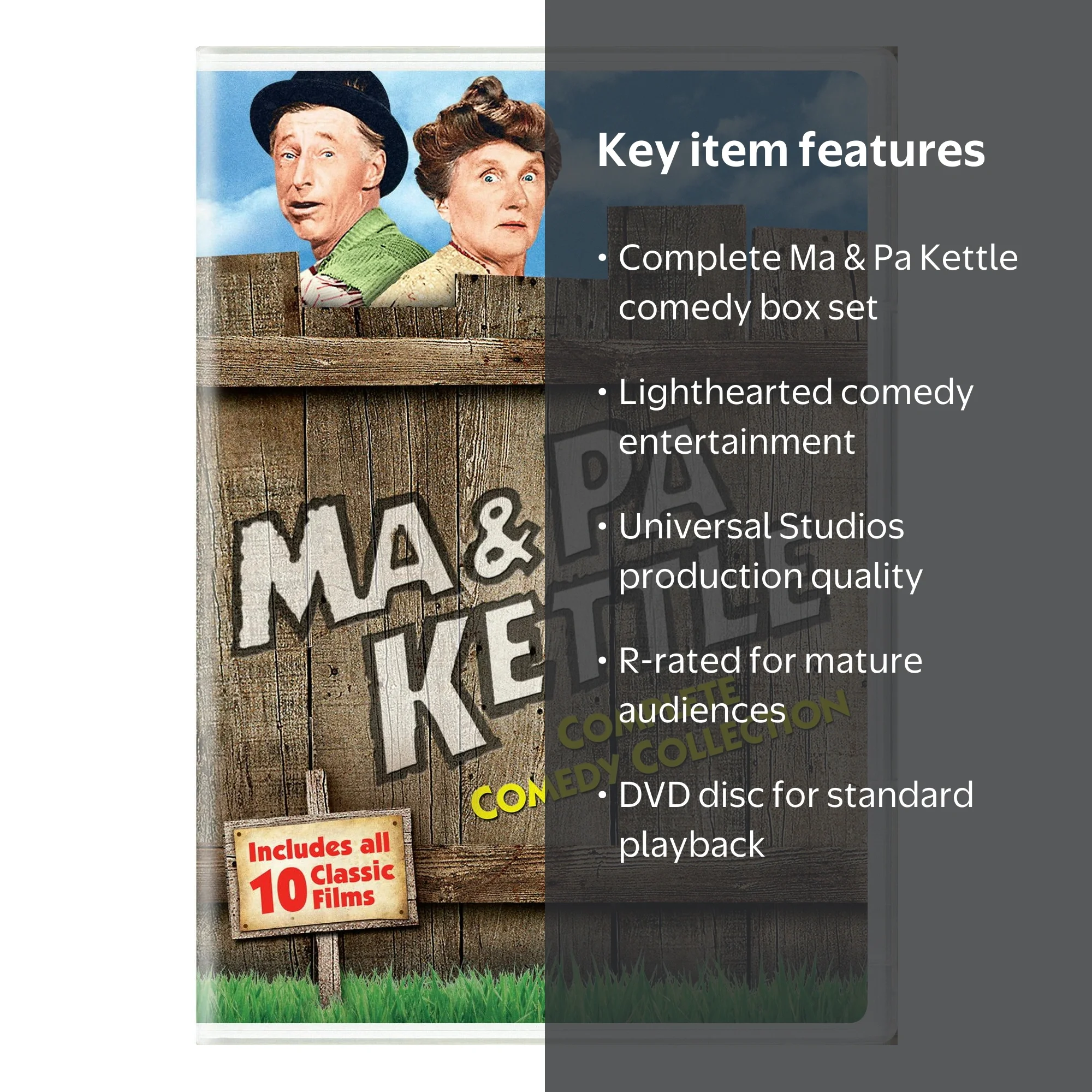 Universal Studios: Ma & Pa Kettle Complete Comedy Collection DVD
