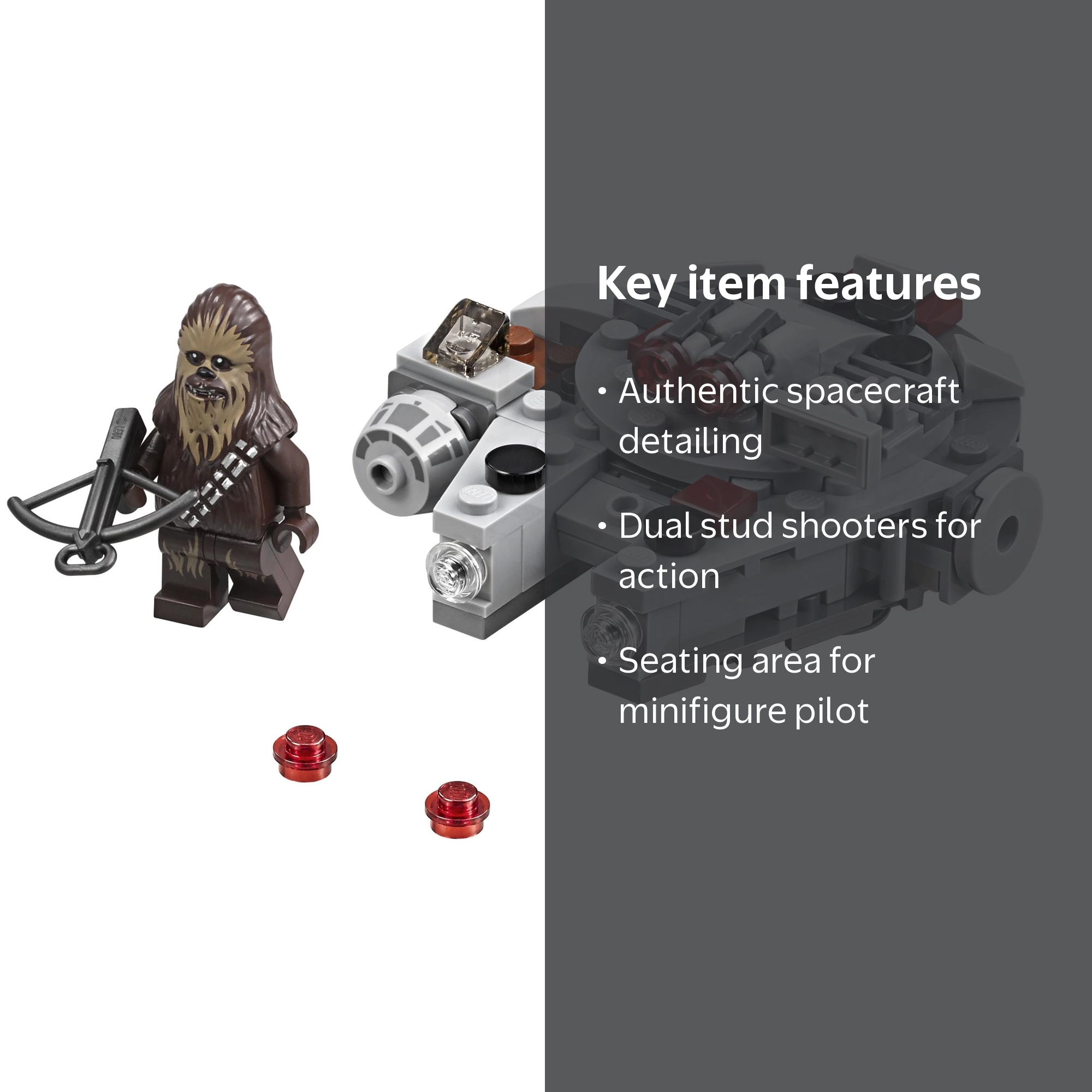 LEGO Star Wars Millennium Falcon Microfighter 75193 - Walmart.com