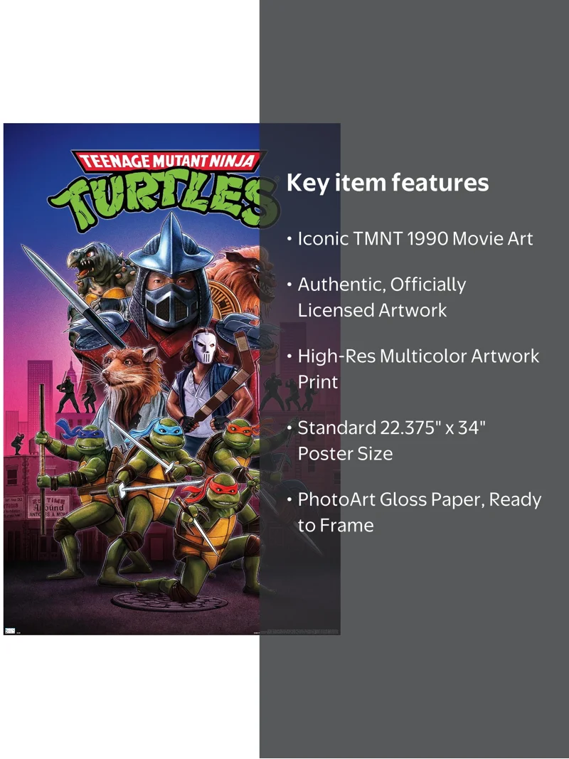 Teenage Mutant Ninja Turtles (1990) - One Sheet Wall Poster