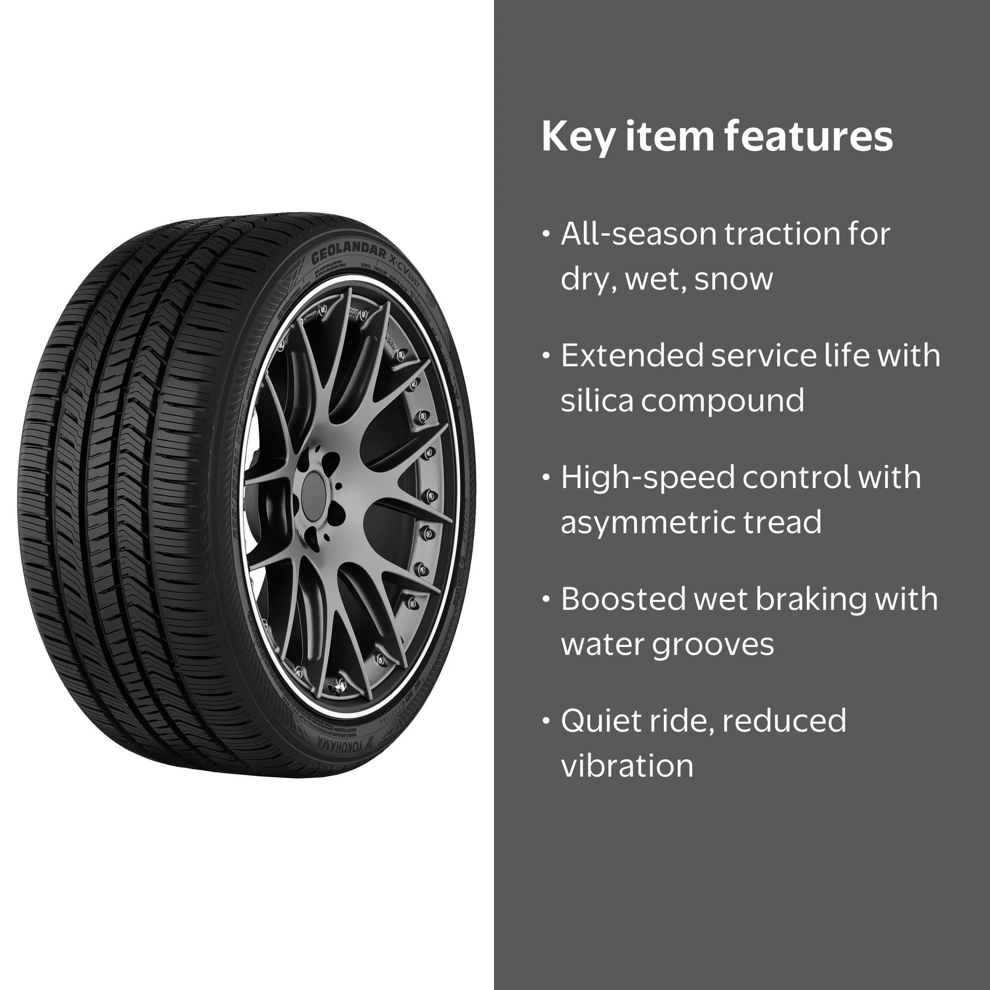 パンダ Yokohama Geolandar X-CV G057 All Season 235/50R20 104W XL SUV