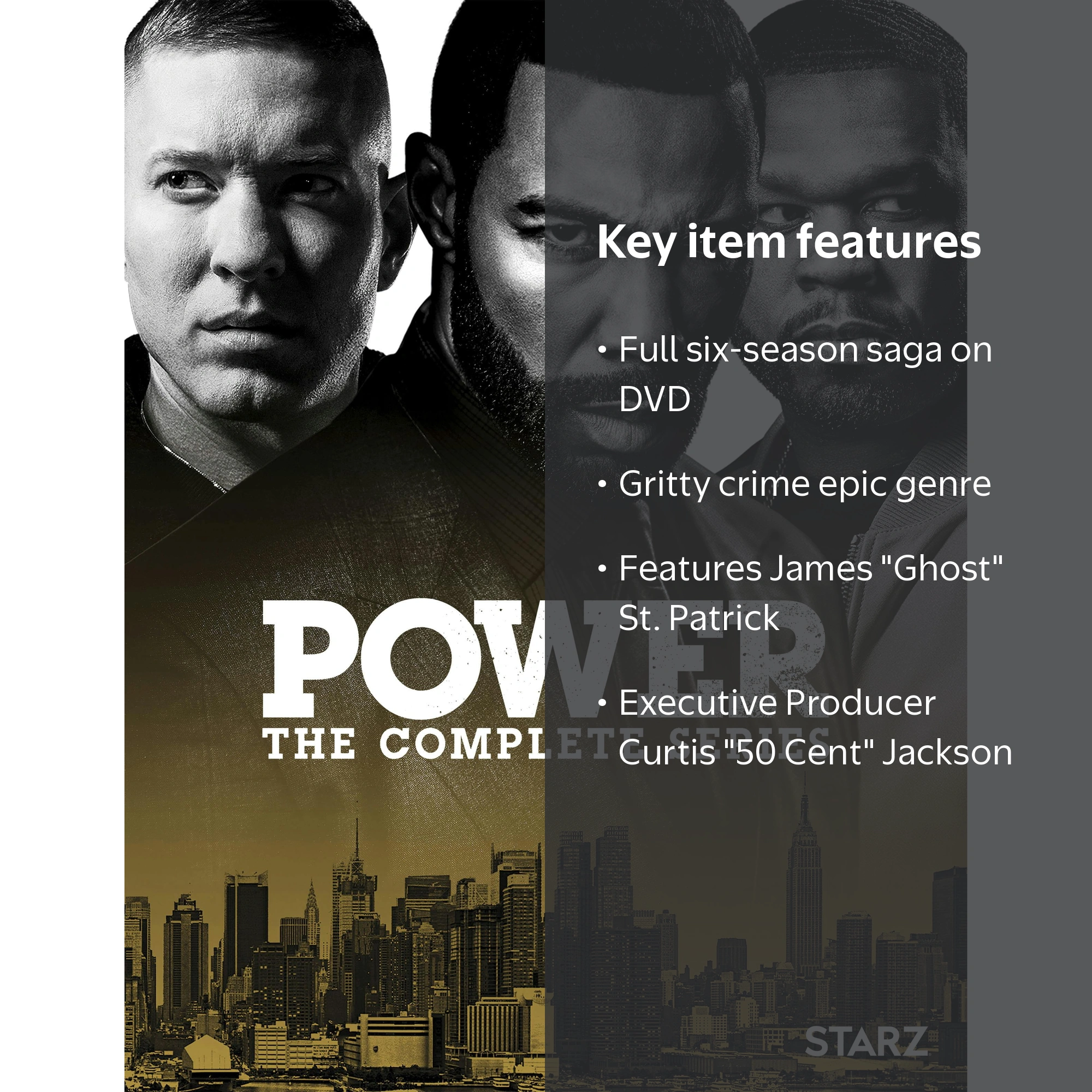 Lionsgate Home Entertainment, Power: The Complete Series, DVD
