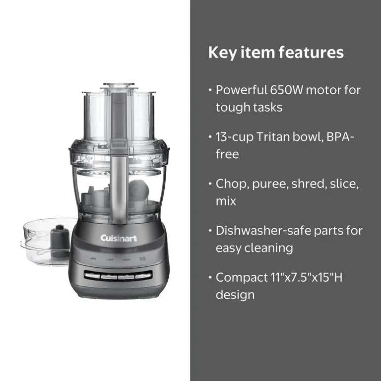 Cuisinart 13-Cup Multifunctional Food Processor | Complete Cooking