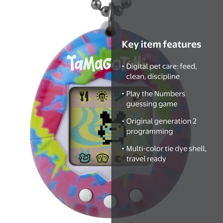 Tamagotchi, Original Tamagotchi, Tie Dye, Digital Pet - Walmart.com