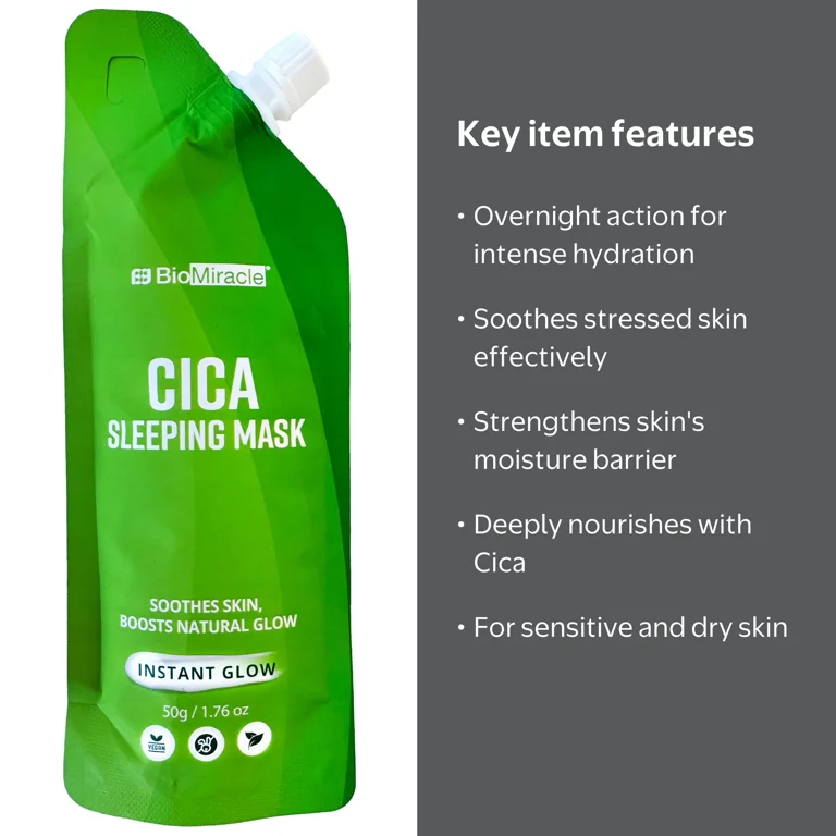 Cica Sleeping Face Mask 50g - Walmart.com