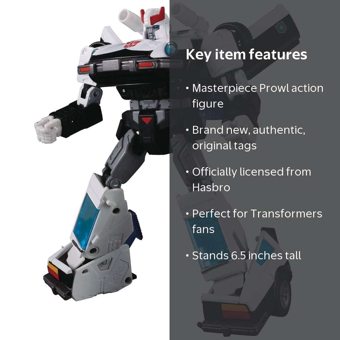 Transformers Masterpiece Prowl Action Figure - Walmart.com