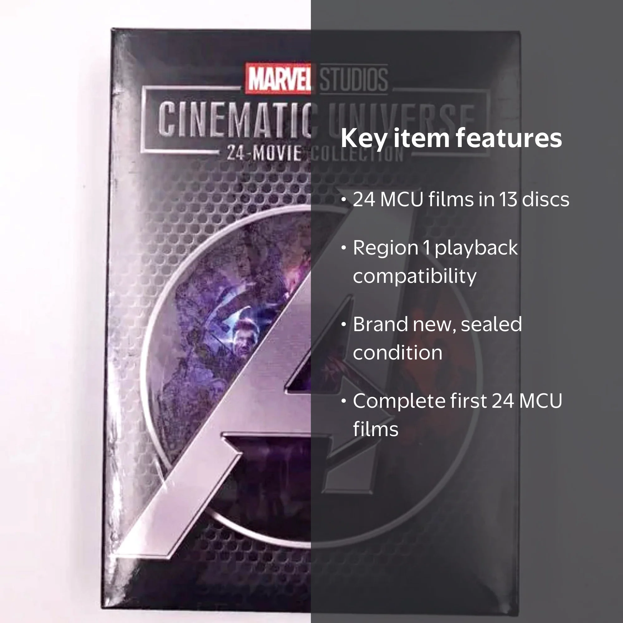 Marvel Studios Cinematic Universe 24 Movie Collection - Walmart.com