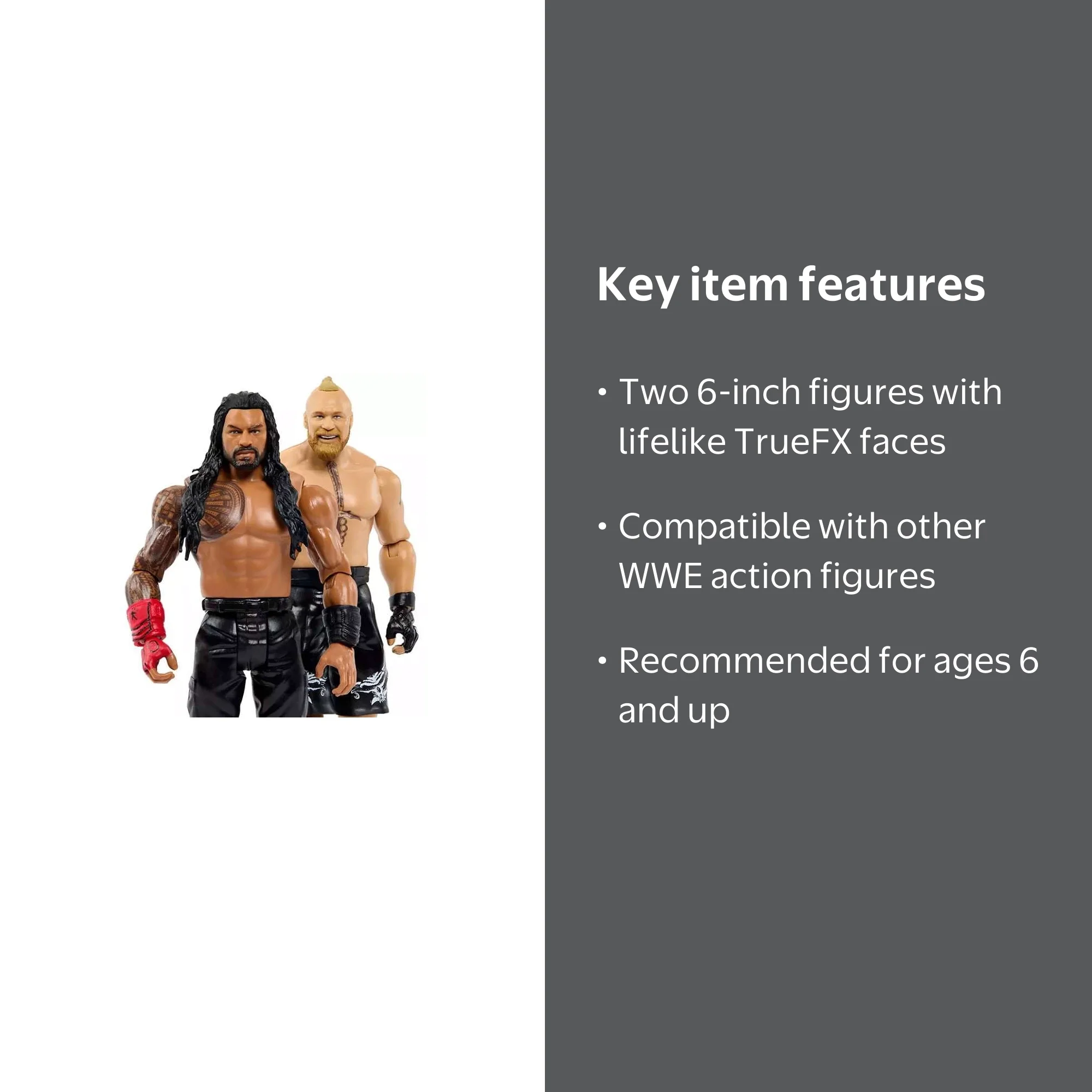 WWE Mattel Wrestling Championship Rivals Action Figures 6 inch