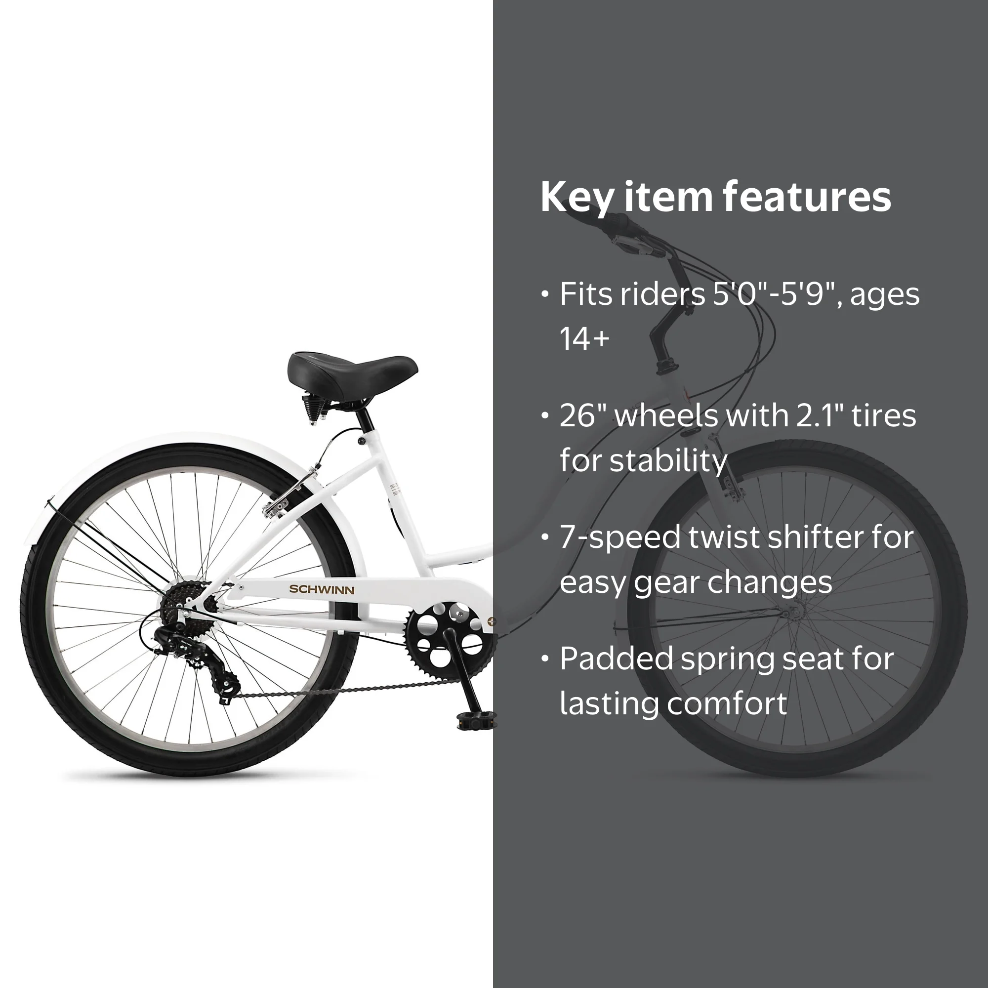Mikko 7 Step-Thru 26in - Walmart.com