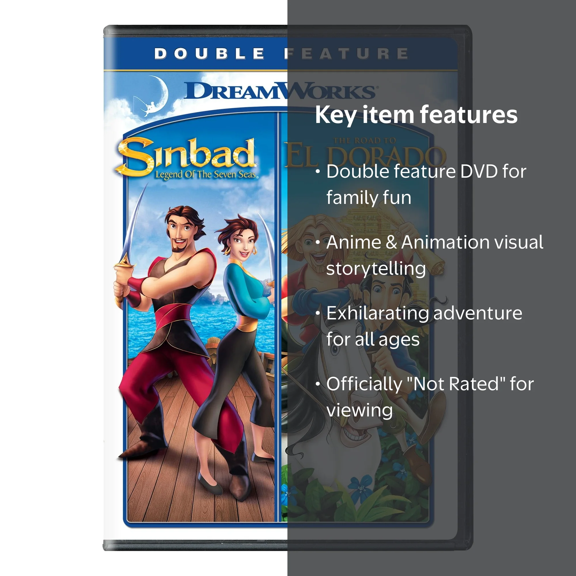 Universal Studios DVD Double Feature: Sinbad Legend of the Seven