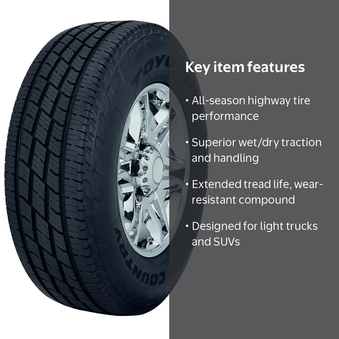 Toyo Open Country H/T II LT225/75R16 115/112S E Light Truck Tire