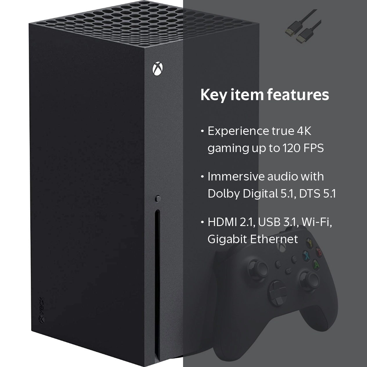 Xbox Series X 本体 1TB SSD デジタル版 Xbox Series X 1TB SSD Gaming Console, 16GB RAM, Wireless