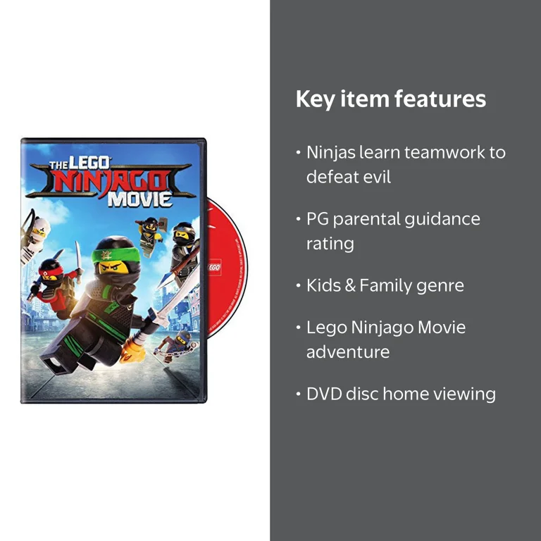 Lego Ninjago Movie, The [DVD] - Walmart.com