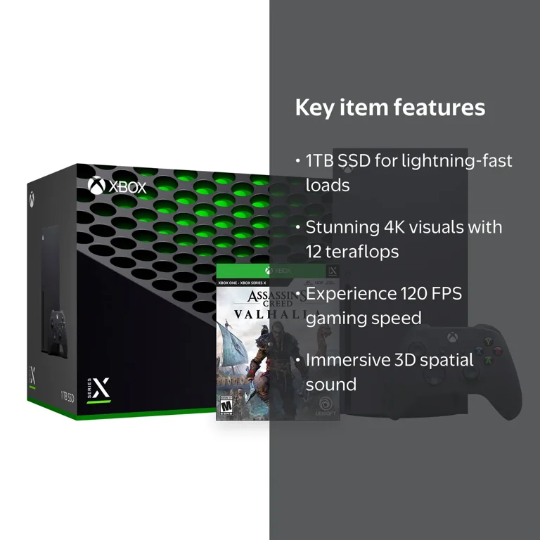 Walmart's Xbox Series X 1TB SSD - Flagship Gaming Console Bundle