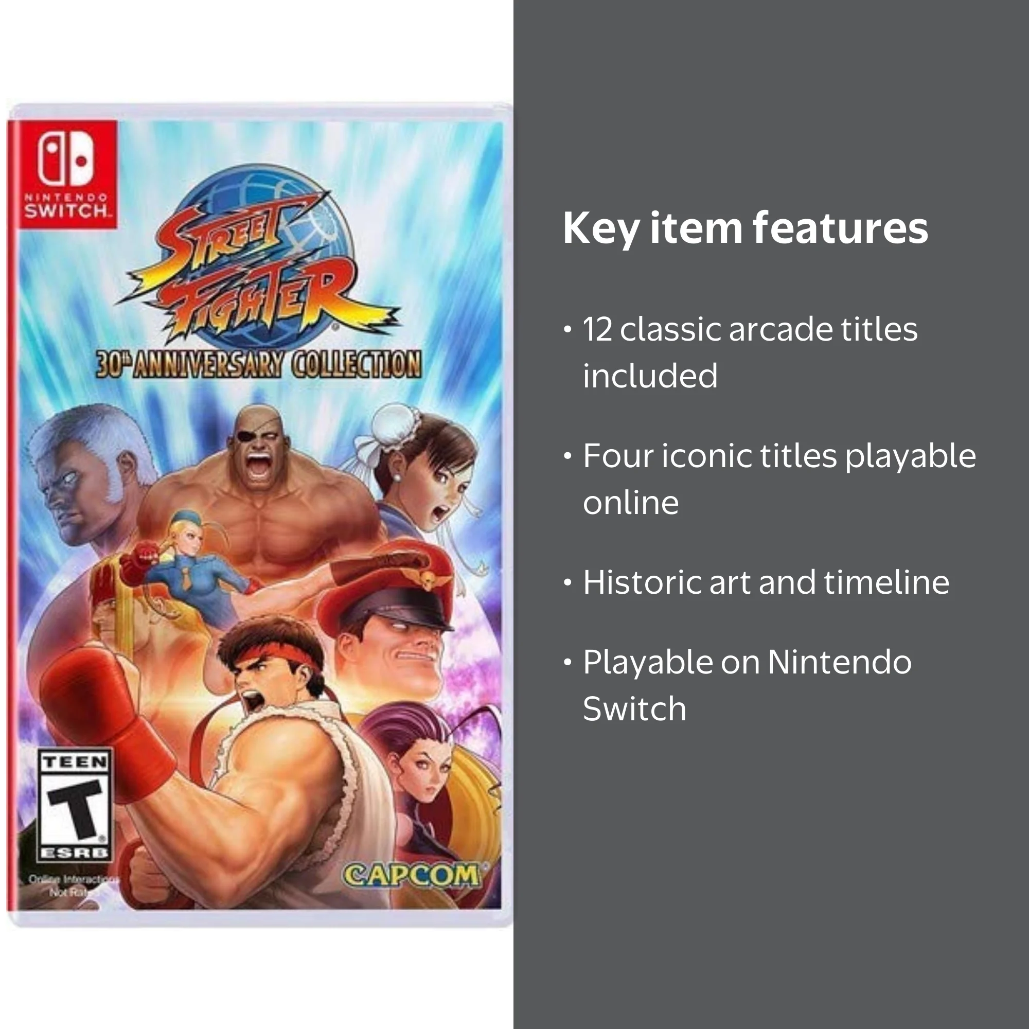 Capcom's Street Fighter 30th Anniversary Collection - 12 Classic