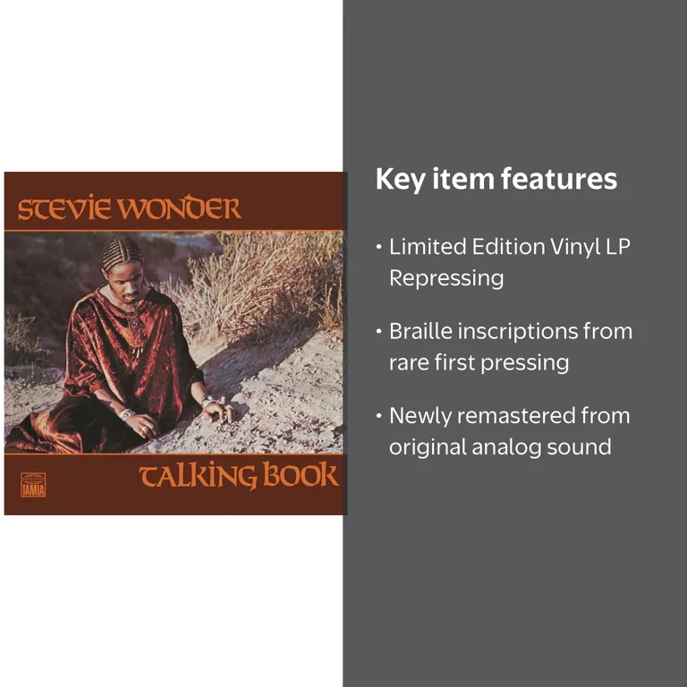 Stevie Wonder, Talking Book - Vinyl LP, Remastered Analog Edition
