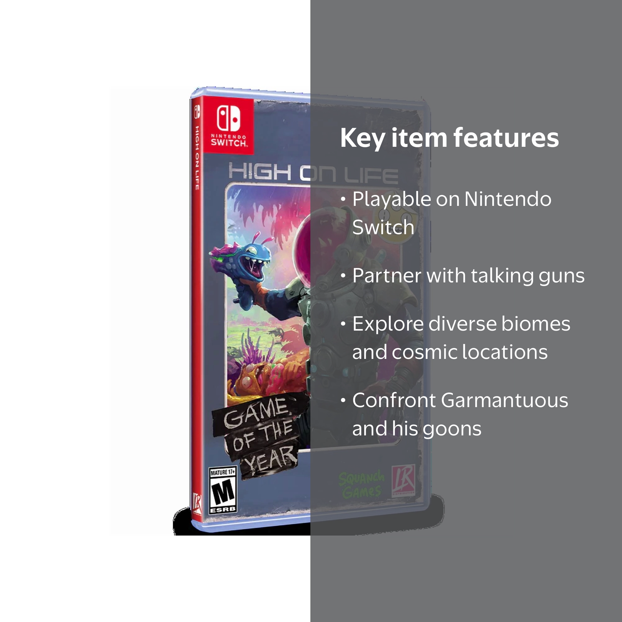 Nintendo Switch Nintendo Switch high on life High On Life - Nintendo Switch - Walmart.com