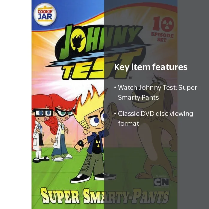 Mill Creek Entertainment, Johnny Test Super Smarty Pants DVD